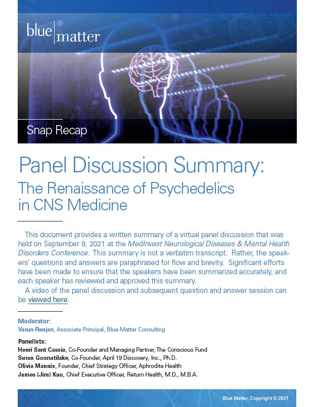 Psychedelics Panel Recap Cover Shot